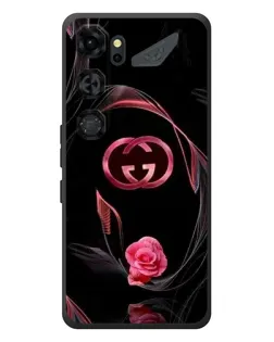 Чохол для ZTE Nubia Neo 5 GT 5G з картинкою «Gucci — неонова троянда»