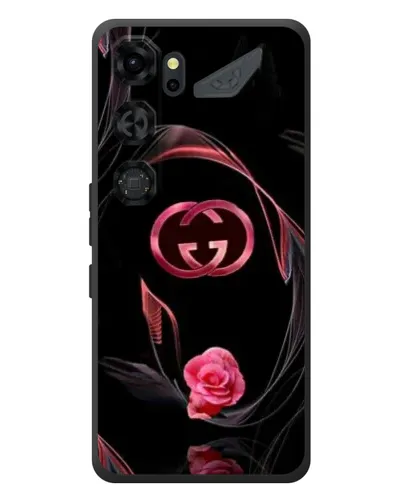 Чехол для ZTE Nubia Neo 5 GT 5G с картинкой «Gucci — неоновая роза»