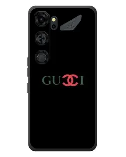 Чохол для ZTE Nubia Neo 5 GT 5G з картинкою «Gucci — червоний градієнт»