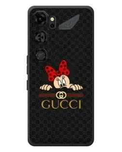 Чохол для ZTE Nubia Neo 5 GT 5G з картинкою «Мінні Маус Gucci — чорний»