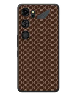 Чохол для ZTE Nubia Neo 5 GT 5G з картинкою «Gucci — шоколадна сітка»