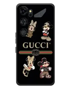Чохол для ZTE Nubia Neo 5 GT 5G з картинкою «Gucci — герої Disney та монограма»