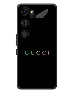 Чохол для ZTE Nubia Neo 5 GT 5G з картинкою «Gucci — неоновий мінімалізм»