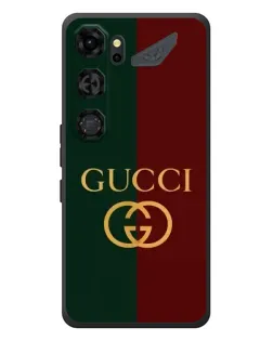 Чохол для ZTE Nubia Neo 5 GT 5G з картинкою «Gucci — темно-зелений градієнт»