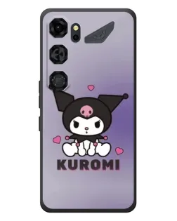 Чохол для ZTE Nubia Neo 5 GT 5G з картинкою «Kuromi — фіолетовий арт»