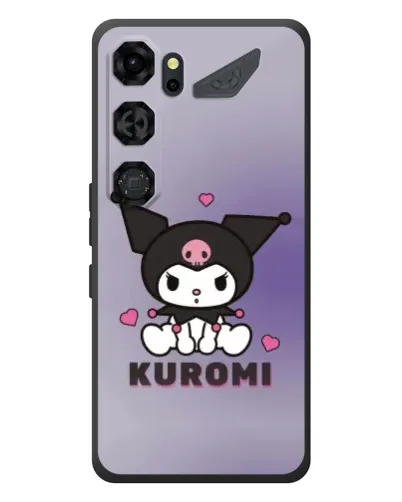 Чехол для ZTE Nubia Neo 5 GT 5G с картинкой «Kuromi — фиолетовый арт»