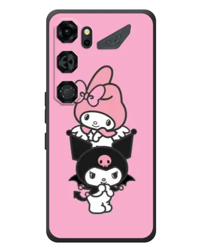 Чехол для ZTE Nubia Neo 5 GT 5G с картинкой «My Melody и Kuromi»