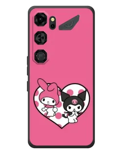 Чохол для ZTE Nubia Neo 5 GT 5G з картинкою «Kuromi та My Melody»
