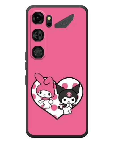 Чехол для ZTE Nubia Neo 5 GT 5G с картинкой «Kuromi и My Melody»