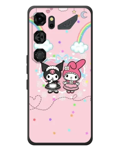 Чехол для ZTE Nubia Neo 5 GT 5G с картинкой «My Melody и Kuromi»