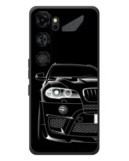 Чохол для ZTE Nubia Neo 5 GT 5G з картинкою «Темний силует BMW»