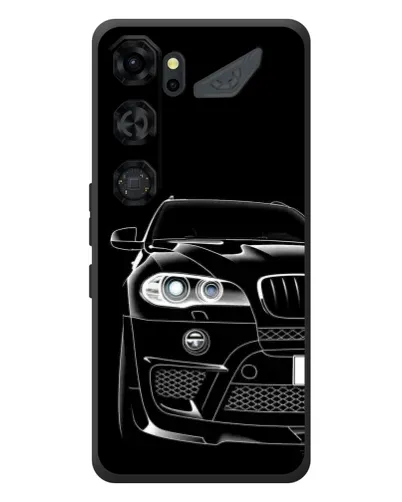Чохол для ZTE Nubia Neo 5 GT 5G з картинкою «Темний силует BMW»