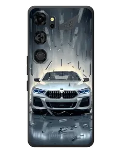 Чохол для ZTE Nubia Neo 5 GT 5G з картинкою «BMW у світлі фар»