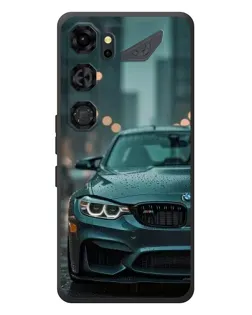 Чохол для ZTE Nubia Neo 5 GT 5G з картинкою «BMW у вогнях міста»