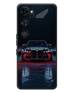 Чохол для ZTE Nubia Neo 5 GT 5G з картинкою «BMW на мокрій дорозі»
