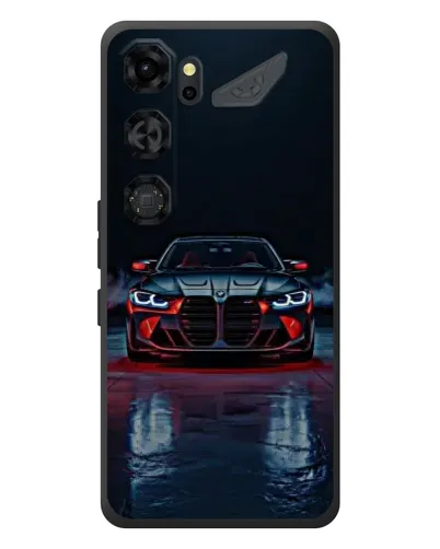 Чохол для ZTE Nubia Neo 5 GT 5G з картинкою «BMW на мокрій дорозі»