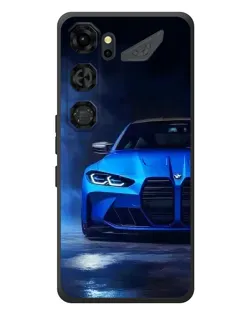 Чохол для ZTE Nubia Neo 5 GT 5G з картинкою «Блакитна BMW M4»