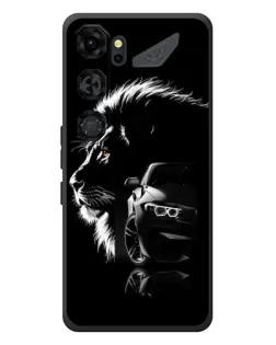 Чохол для ZTE Nubia Neo 5 GT 5G з картинкою «BMW та лев»