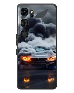 Чохол для ZTE Nubia Neo 5 GT 5G з картинкою «BMW у диму»