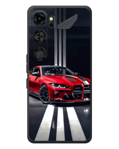 Чохол для ZTE Nubia Neo 5 GT 5G з картинкою «Червона BMW на дорозі»