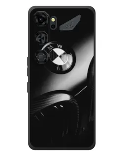 Чохол для ZTE Nubia Neo 5 GT 5G з картинкою «Емблема BMW — макро»