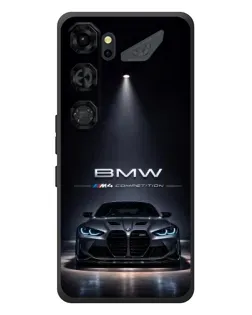 Чохол для ZTE Nubia Neo 5 GT 5G з картинкою «BMW крізь нічне місто»