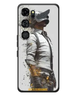 Чохол для ZTE Nubia Neo 5 GT 5G з картинкою «PUBG — боєць у пилу»