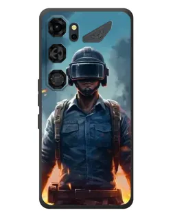 Чохол для ZTE Nubia Neo 5 GT 5G з картинкою «PUBG — реалістичний герой»