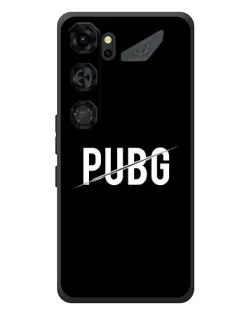 Чохол для ZTE Nubia Neo 5 GT 5G з картинкою «PUBG — білий логотип»