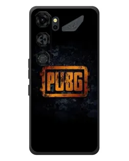 Чохол для ZTE Nubia Neo 5 GT 5G з картинкою «PUBG — золотий логотип»