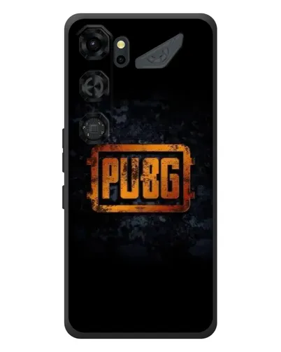 Чохол для ZTE Nubia Neo 5 GT 5G з картинкою «PUBG — золотий логотип»
