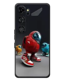 Чохол для ZTE Nubia Neo 5 GT 5G з картинкою «Among Us — 3D стиль»