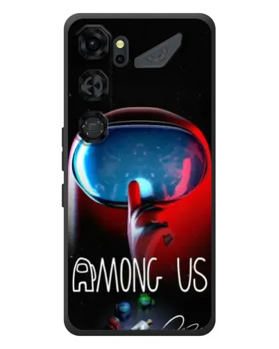 Чохол для ZTE Nubia Neo 5 GT 5G з картинкою «Червоний імпостер — макро»