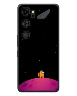 Чохол для ZTE Nubia Neo 5 GT 5G з картинкою «Самотній герой на планеті»
