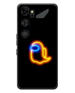 Чохол для ZTE Nubia Neo 5 GT 5G з картинкою «Among Us неонове сяйво»