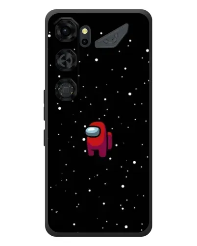 Чохол для ZTE Nubia Neo 5 GT 5G з картинкою «Червоний Among Us»