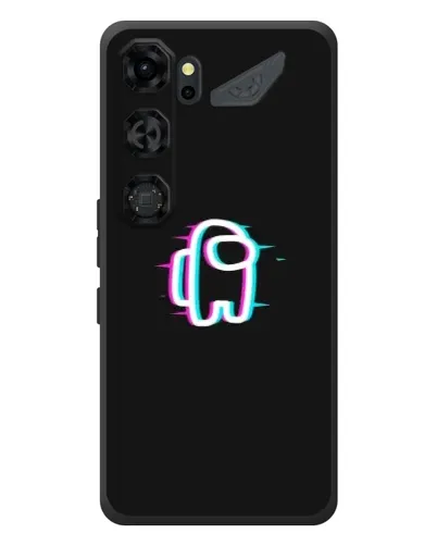 Чохол для ZTE Nubia Neo 5 GT 5G з картинкою «Among Us неон»