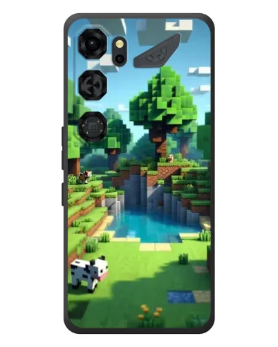 Чохол для ZTE Nubia Neo 5 GT 5G з картинкою «Minecraft літній день»