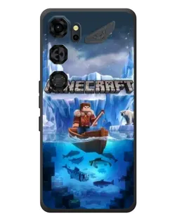 Чохол для ZTE Nubia Neo 5 GT 5G з картинкою «Minecraft льодянийсвіт»