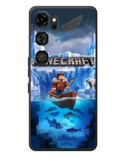 Чохол для ZTE Nubia Neo 5 GT 5G з картинкою «Minecraft льодянийсвіт»