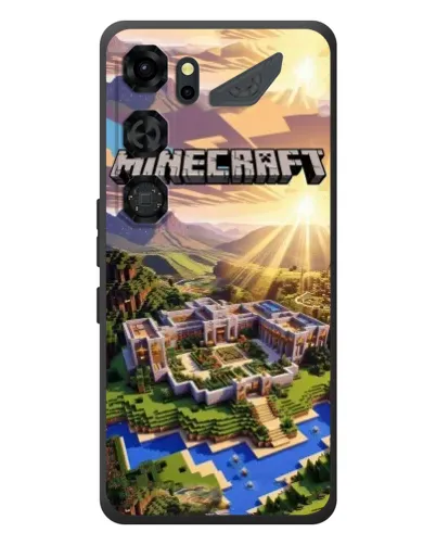 Чохол для ZTE Nubia Neo 5 GT 5G з картинкою «Minecraft панорама»