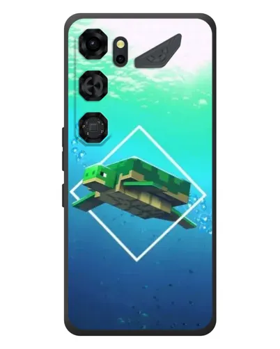 Чохол для ZTE Nubia Neo 5 GT 5G з картинкою «Черепаха Minecraft» Чохол для ZTE Nubia Neo 5 GT 5G з картинкою «Черепаха Minecraft»
