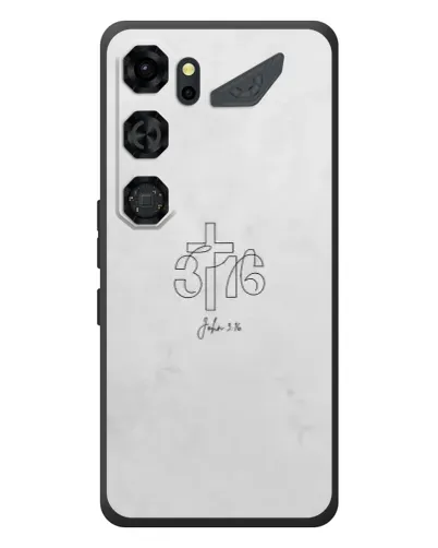 Чехол для ZTE Nubia Neo 5 GT 5G с картинкой «Иоанна 3:16 Крест»