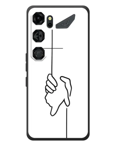 Чехол для ZTE Nubia Neo 5 GT 5G с картинкой «Рука держит»
