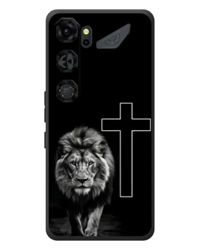 Чехол для ZTE Nubia Neo 5 GT 5G с картинкой «Лев и Крест»