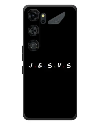 Чехол для ZTE Nubia Neo 5 GT 5G с картинкой «Точки веры J.E.S.U.S.»