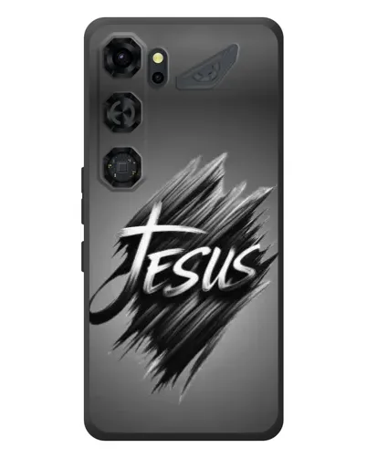 Чехол для ZTE Nubia Neo 5 GT 5G с картинкой «Надпись Jesus Graffiti»