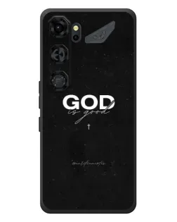 Чехол для ZTE Nubia Neo 5 GT 5G с картинкой «GOD — Бог над всем»
