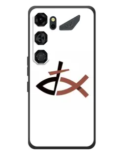Чехол для ZTE Nubia Neo 5 GT 5G с картинкой «Рыба и крест»