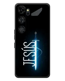 Чехол для ZTE Nubia Neo 5 GT 5G с картинкой «Меч Духа Jesus»